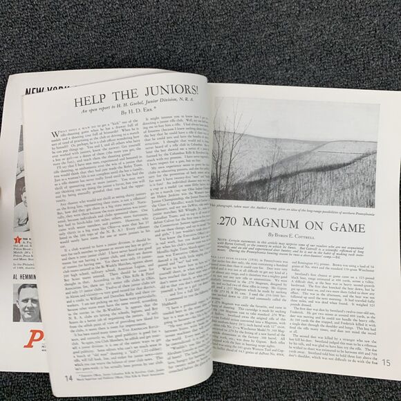 Vintage The American Rifleman Magazine July 1939 Sporting Hunting Firearms - Picture 10 of 11